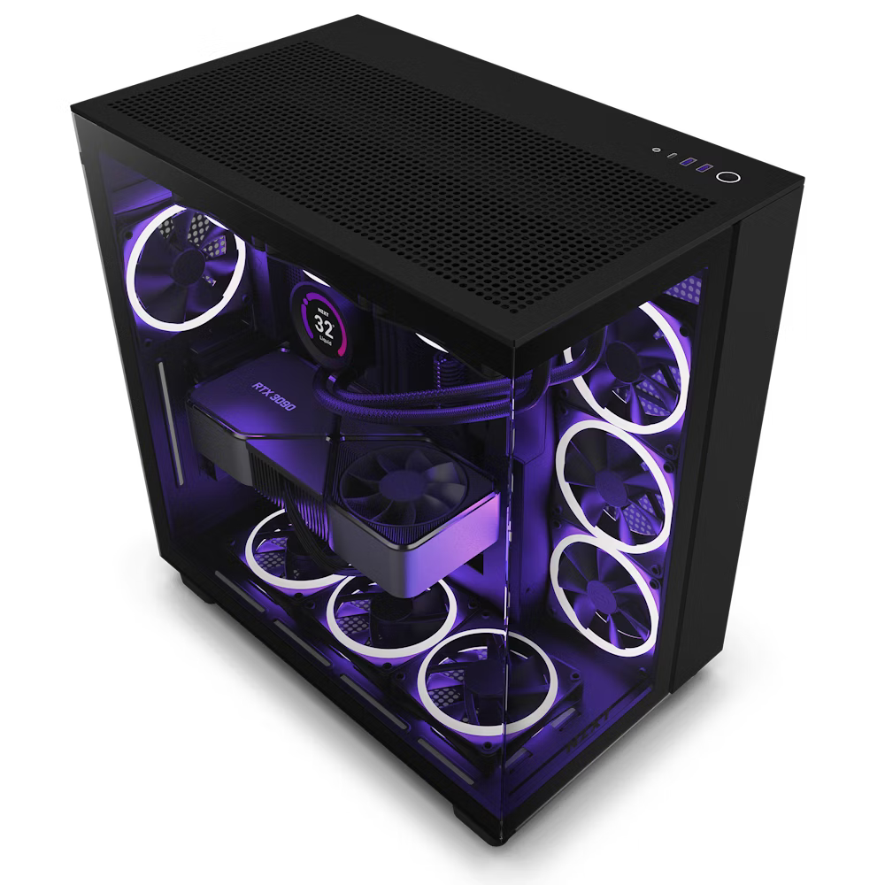【客製化主機】NZXT H9 Flow (黑) | 24013002